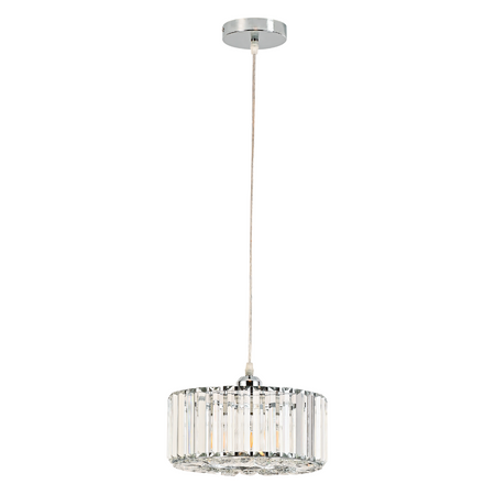 Light prestige Vetro wisząca okrągła chrom LP-2910/1P CH round
