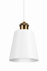 Lampa wisząca skandynawska biała