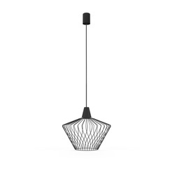 Nowodvorski Lampa wisząca czarna WAVE S