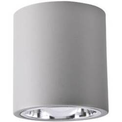 Oprawa natynkowa JUPITER 13 MD-4011 okrągła szara metalowa 1xE27