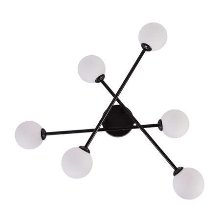 Light prestige Dorado 6 plafon czarny LP-002/6C BK