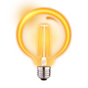 Żarówka LED G95 E27 6,5W Ciepła 2700K Amber