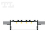 LED P27-2 Profil 2000 mm biały lakierowany (nr kat 8627211)