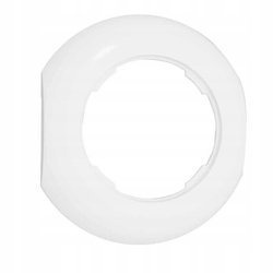 Ramka modułowa środkowa do gniazd Retro biała