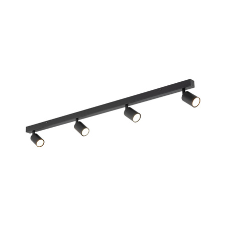 Tk Lighting NEX BLACK lampa sufitowa  4XGU10