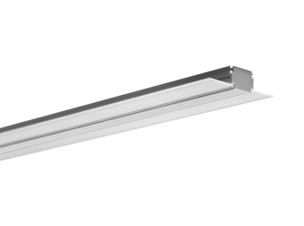 Profil do LED KOZMA Kluś wpuszczany srebrny surowy 1m