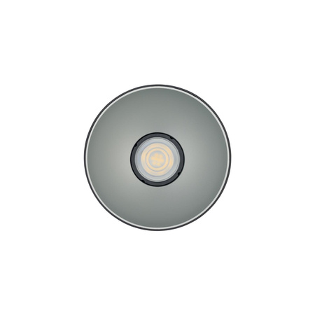 Nowodvorski Lampa punktowa natynkowa czarna srebrna tuba POINT TONE 