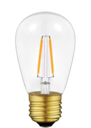 Żarówka dekoracyjna E27 ST45 2W do girland 4000K neutralna