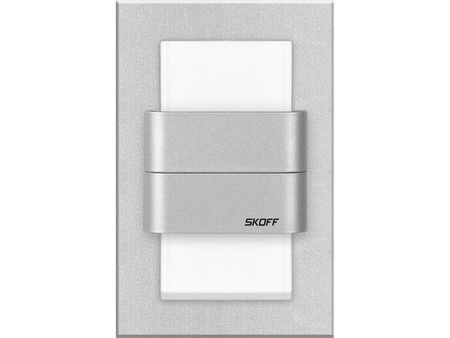 Oprawa schodowa DUO TANGO LED Light Skoff 10V DC 1,6W aluminium b. ciepła