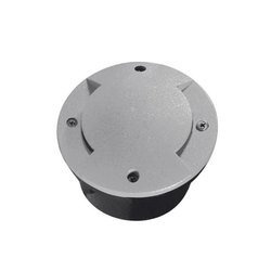 Lampa najazdowa LED dogruntowa 6500K szara IP66 okrągła