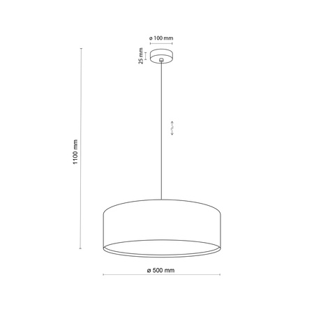 Lampa wisząca EARTH 3xE27