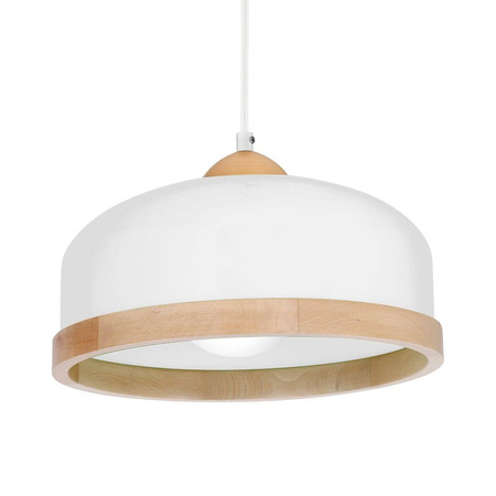 Lampa wisząca STUDIO WHITE 1xE27 biała