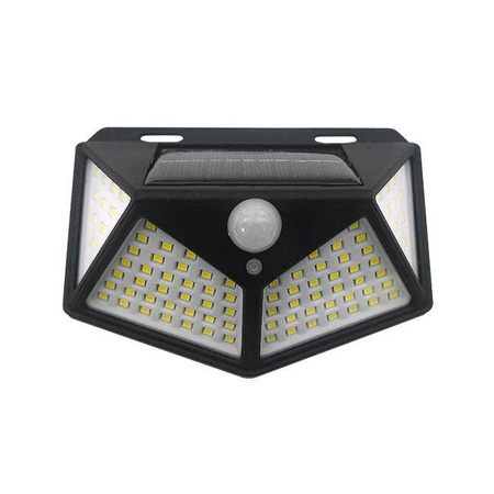 Kinkiet solarny LED z czujnikiem ruchu i zmierzchu 10W 6500k  IP44