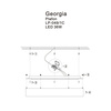 Light prestige Georgia plafon złota CCT LP-049/1C GD CCT