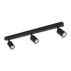 Tk Lighting NEX BLACK lampa sufitowa 3XGU10