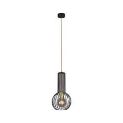 Dekoracyjna lampa wisząca do kuchni nad wyspę K-4520 z serii ARVI BLACK