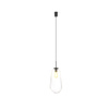 Nowodvorski Lampa wisząca szklana PEAR L 