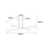 Lampa sufitowa K-4382 z serii SITYA BLACK