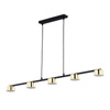 Lampa wisząca DALLAS Gold/Black 5xGX53