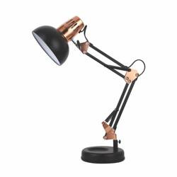 Lampka E27 Ariel kreślarska czarny/miedź