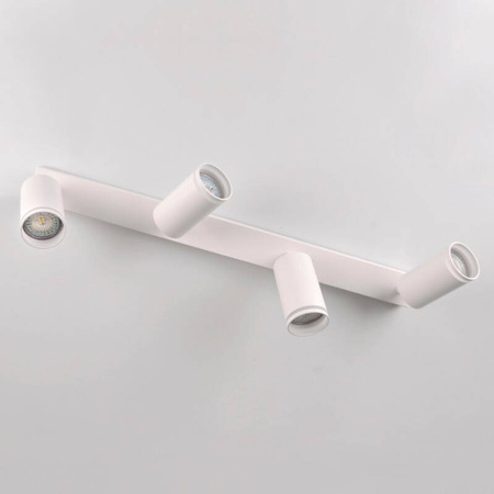 Lampa ścienno-sufitowa PARIS 4 GU10 Biała