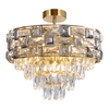 Plafon LUXURIA Gold 9xE14