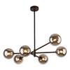 Lampa sufitowa SARIUS Black/Graphite 6xG9 wysoka