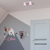 Lampa sufitowa DIXIE Pink/White  2xGX53 różowa