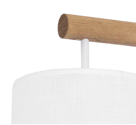 Kinkiet lampa ścienna Deva White 1x E27 biały