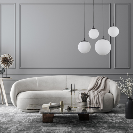 Lampa wisząca ESME White 4xE27 listwa