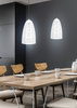 Lampa sufitowa wisząca 1X60W E27 ażurowy biały BENE 31-70593