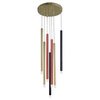 Light prestige Lungo 7 kolor mix lampa wisząca LP-894/7P MIXED