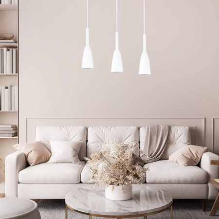 Light prestige Solin 3 wiszaca linia biala LP-181/3L WH