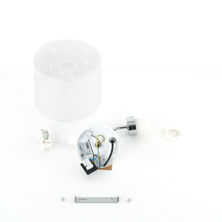 Kinkiet RICHI White/Silver 1xE27+1xG9