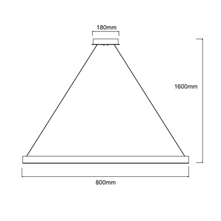 Light prestige Midway wisząca duża złota shiny LP-033/1P L GD Shiny