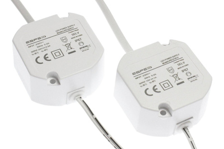 Zasilacz LED dopuszkowy ESPE 12V 1,25A 15W IP67