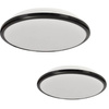 Plafon LED TERMA BLACK 18W Ø280 mm IP44