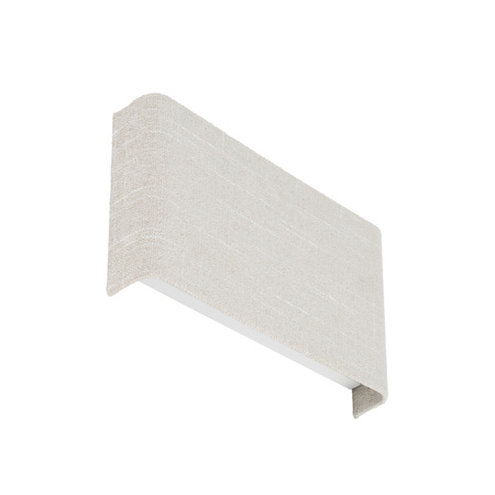 Kinkiet kremowy 2xG9 tkanina SANTANA B Nowodvorski 11655