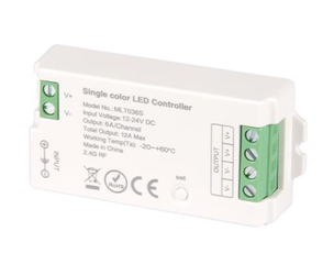 Kontroler sterownik MONO Ściemniacz RF 12/24V 12A MLT036S