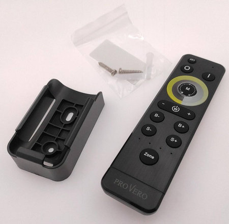 Pilot VOLTA do sterowania taśm led DIM/CCT 4-strefowy