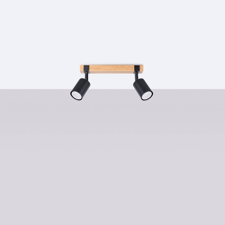 Plafon FAGER 2 czarny