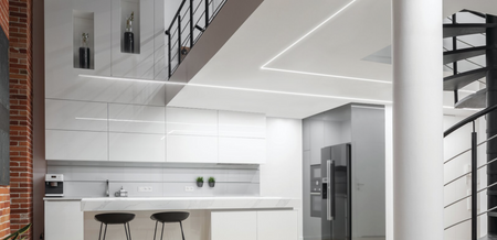 Profil PDS-ZM-PLUS, lakierowany, biały, 2005 mm