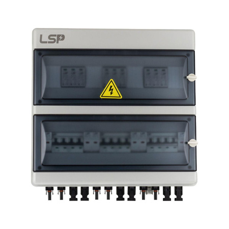 Rozdzielnica prefabrykowana DC V-TAC SLP-PV1000-S-3/3 3MPPT 1000VDC IP65 SLP-PV1000-S-3