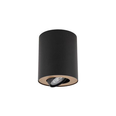 Nowodvorski Lampa punktowa natynkowa czarna SET