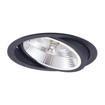 Nero oczko podtynkowe ruchome czarne LP-4424/1RS BK movable