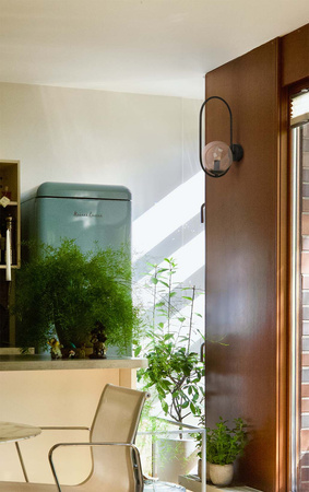 Estetyczny kinkiet z dekoracyjnym kloszem K-5125 z serii VENTA