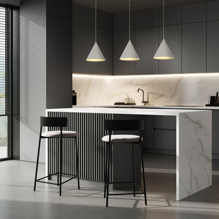 Lampa wisząca CONO Beige 1xE27