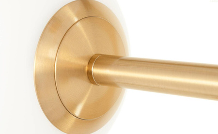 Lampa sufitowa Milano gold podwójna 2xE14 mleczne kule
