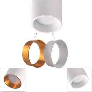 Zestaw szynowy MARIBEL Biały+złoty 3xGU10 reflektor, szyna 1m