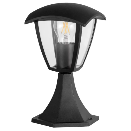 Lampa zewnętrzna IGMA niska czarna 1xE27